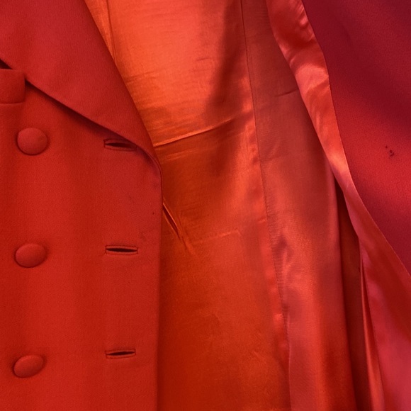 Vintage Blazer Hot Pink Silk Lined - Picture 8 of 8